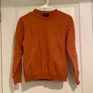 Joseph and Lyman Orange 100% Cashmere Sweater